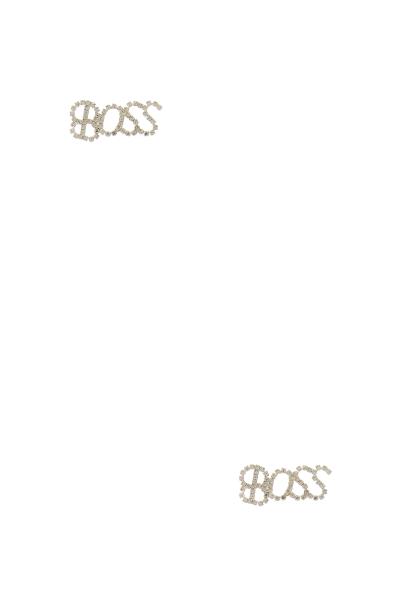 Rhinestone Boss Post Earring