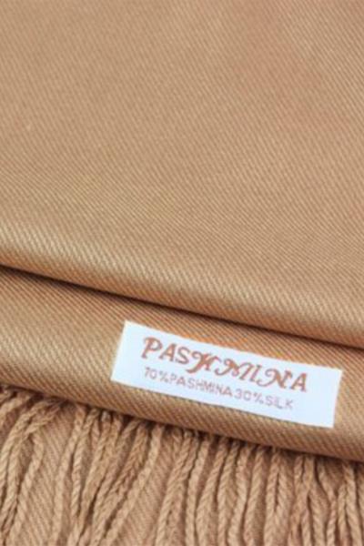 Solid Pashmina Scarf