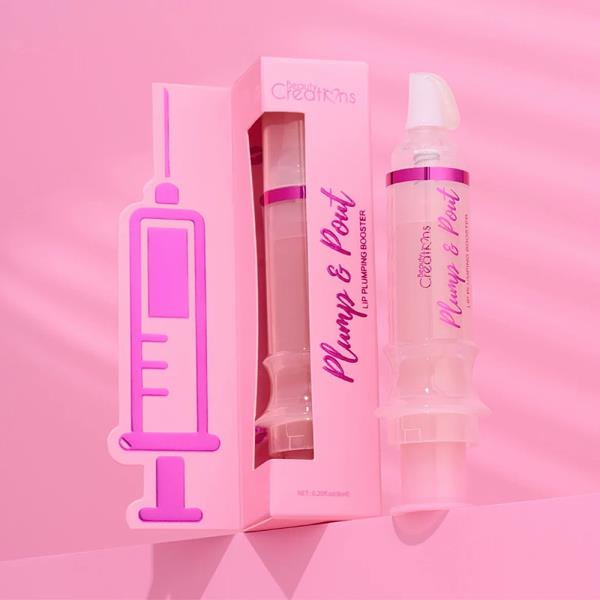 BEAUTY CREATIONS LIP GLOSS PLUMPING AND POUT BOOSTER 6 PC SET
