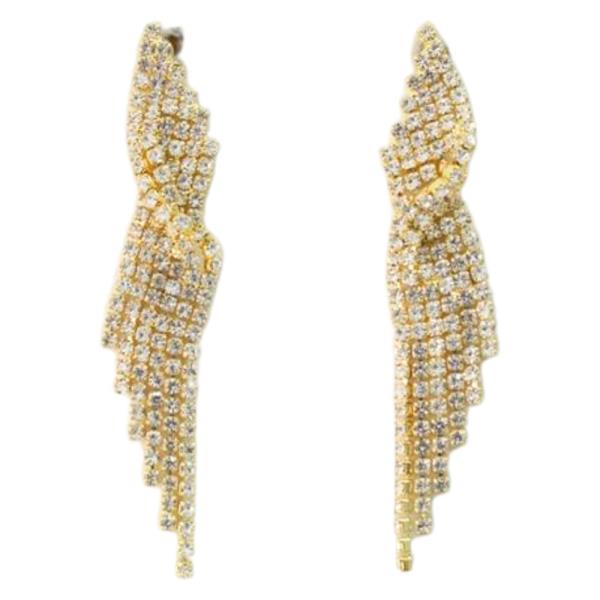 Rhinestone Dangle Earring