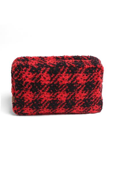 BUFFALO CHECK TRAVEL POUCH LARGE