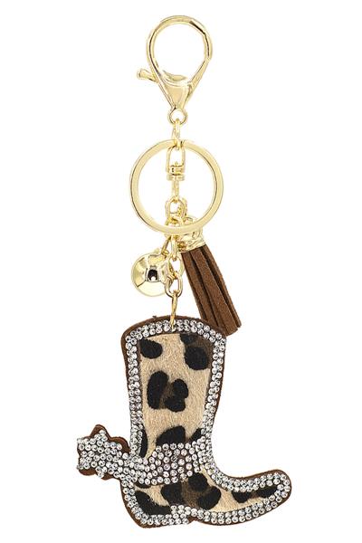 PRINT DESIGN BOOT KEY CHAIN
