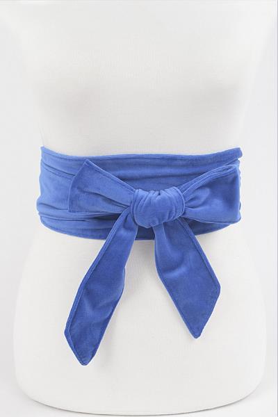 VELVET KIMONO BELT