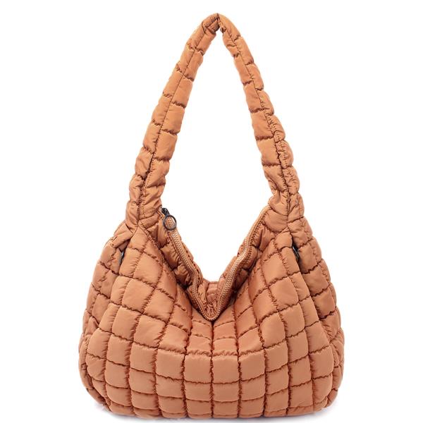 Stylish Cushion Shoulder Hobo Bag