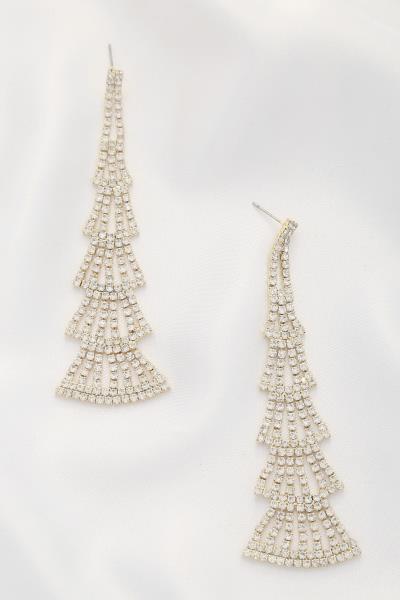 Crystal Dangle Earring