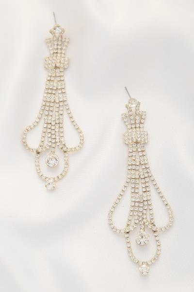 Crystal Dangle Earring