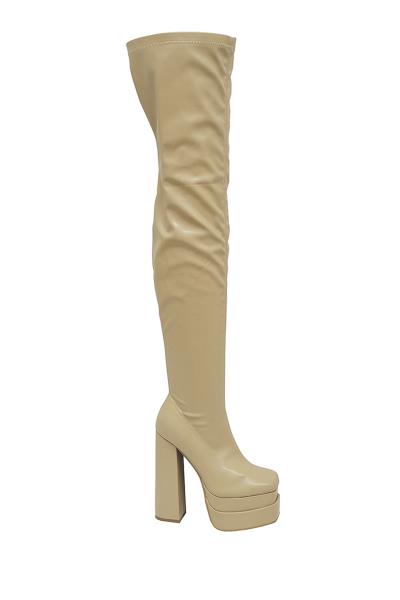 HIGH LEG HEEL BOOTS 12 PAIRS