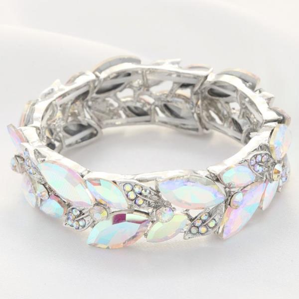 Marquise Crystal Metal Bracelet