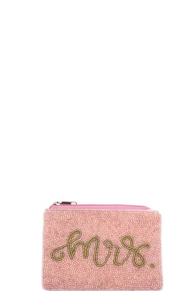 Mrs Seed Bead Pouch