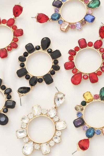 Crystal Dangle Earring
