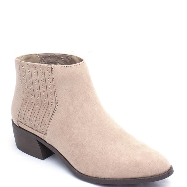 PLAIN SOCK HEEL BOOTIE 12 PAIRS
