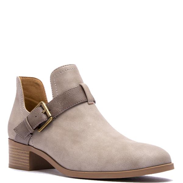BASIC CUT ANKLE BOOTIE 12 PAIRS