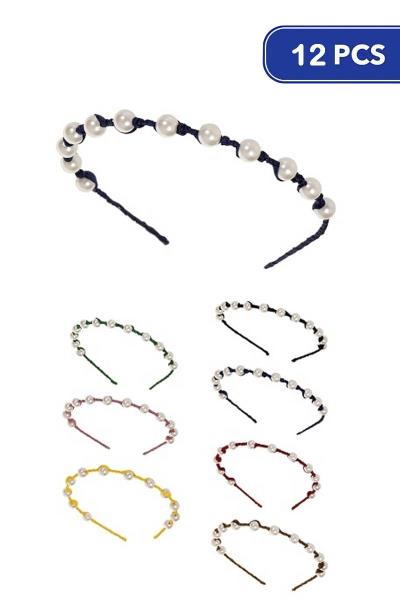 Pearl Headband (12 Units)
