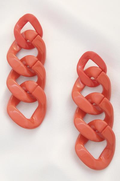 Curb Link Dangle Earring