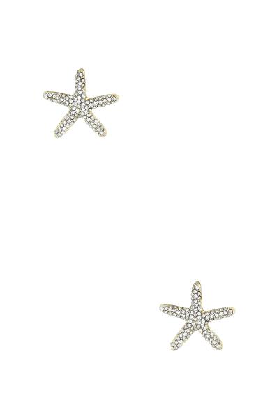 Starfish Shape Stud Earring