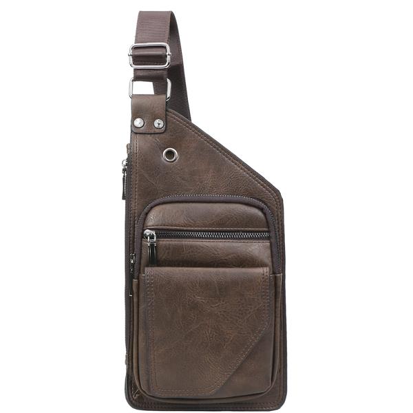 PLAIN SHAPE CROSSBODY BAG