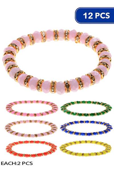 Bead Pattern Bracelet 12 Units