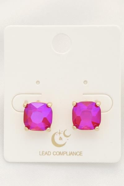 Crystal Stud Earring