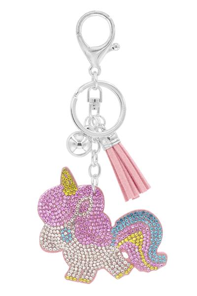 CARTOON UNICORN KEY CHAIN