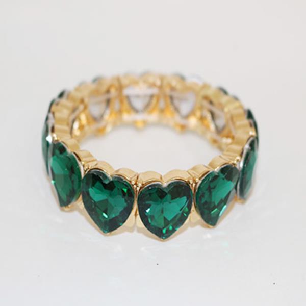 Heart Crystal Bracelet