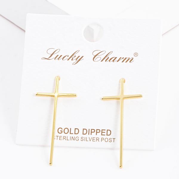 Cross Metal Earring