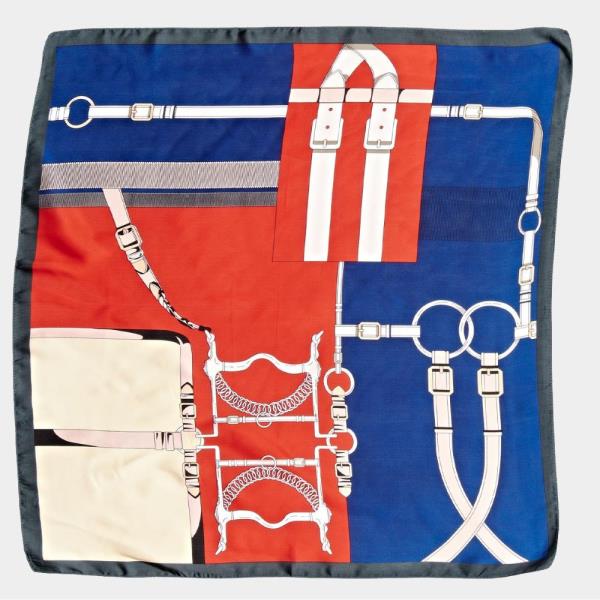 Multi Print Silky Bandana Neck Scarf