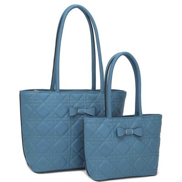 2IN1 Pattern Design Tote Bag Matching Bag Set