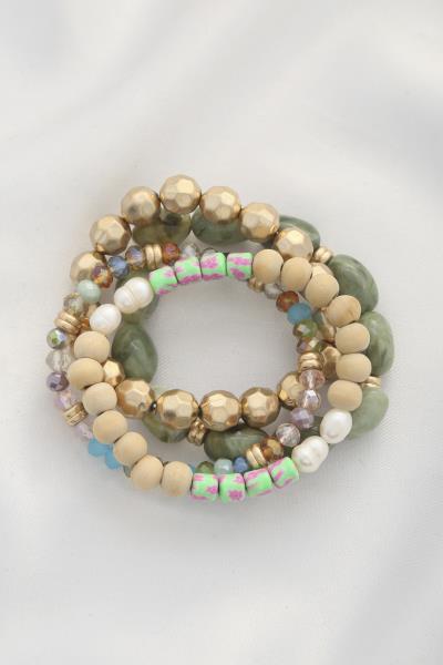 Beaded Bracelet Set