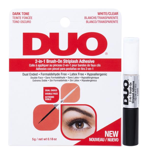 2IN1 DUO BRUSH ON STRIPLASH ADHESIVE 6 PC SET