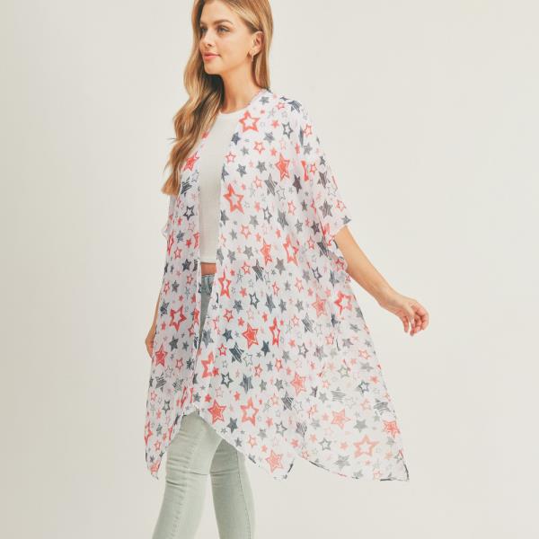 Multi Star Kimono