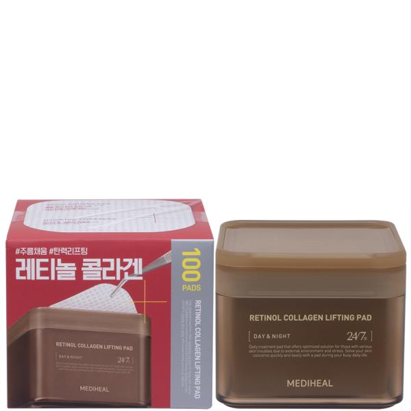 MEDIHEAL 24 7 Day and Night Toner Pad 100PC