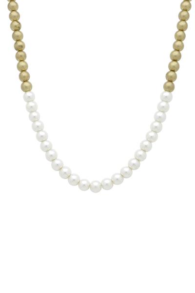 Pearl and CCB Necklace