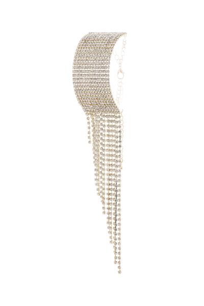Rhinestone 14 Line Tassel Bracelet