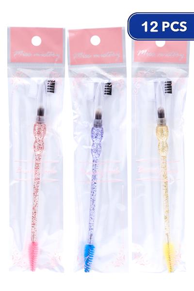 MISS MISTERY BEAUTY DUAL ENDED BROW BRUSH (12 UNITS)