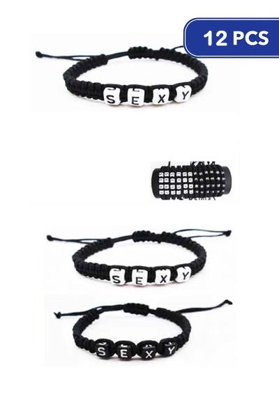 Sexy Thread Bracelet 12 Units
