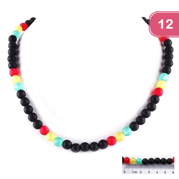Bead Necklace (12 Units)