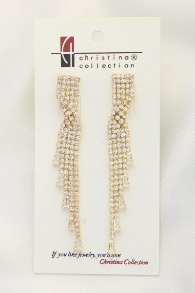 Rhinestone Dangle Earring