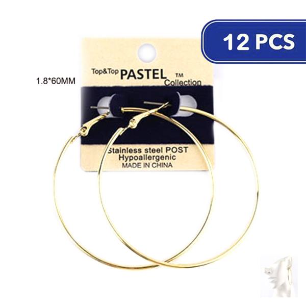 Hoop Earring (12 Units)