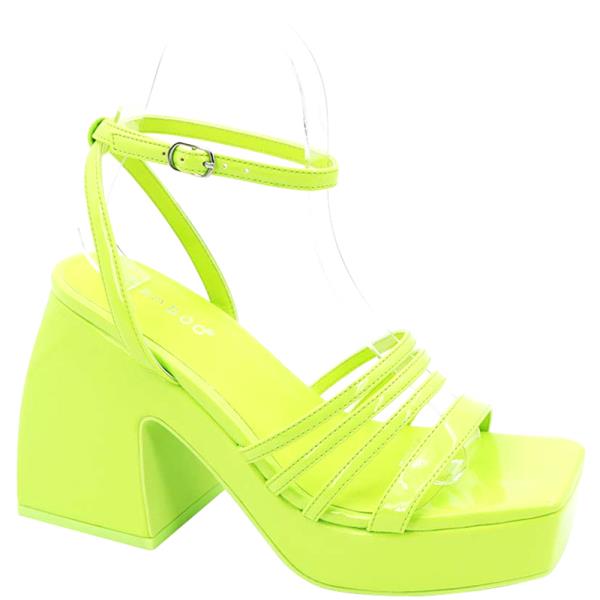Strappy Unit Sandal W Chunky Heel (12 Pairs)