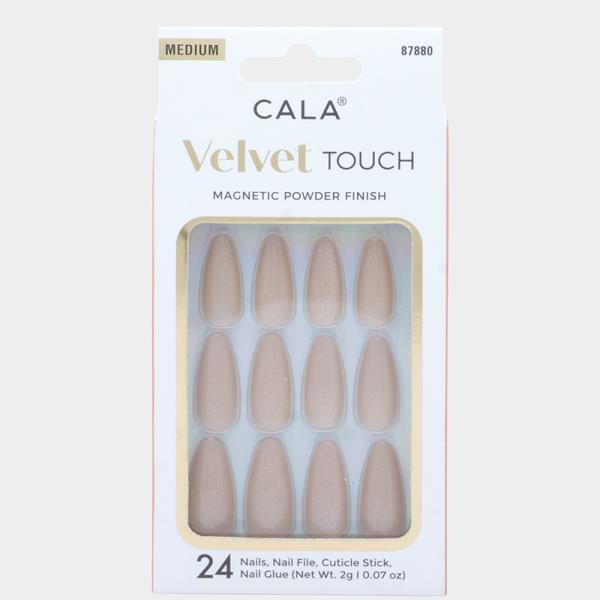 CALA Velvet Touch Magnetic Powder Dark Nude Nails