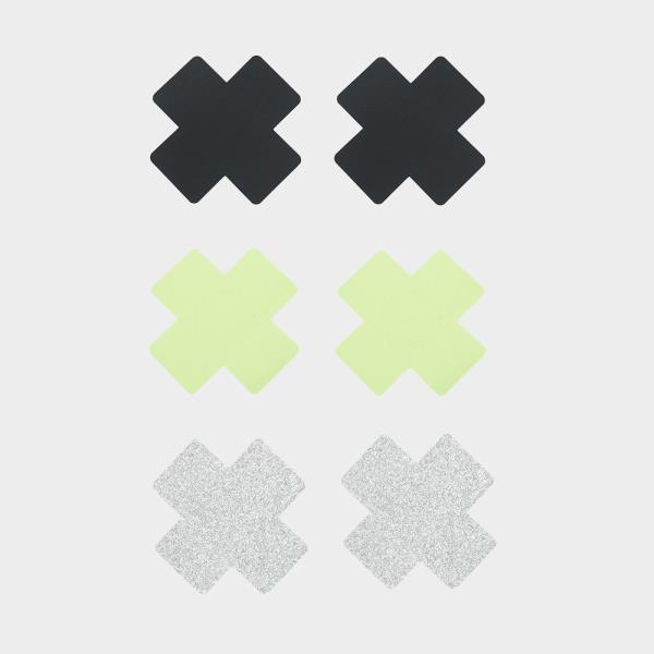 Triple X Pastie Set (3 Pairs)
