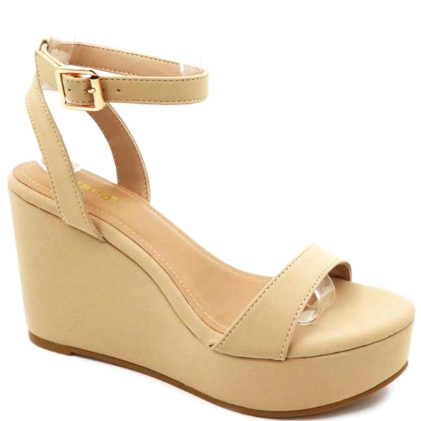 One Band Ankle Strap Wedge (12 Pairs)