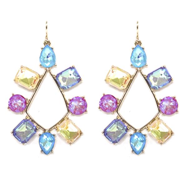 Rhinestone Dangle Earring