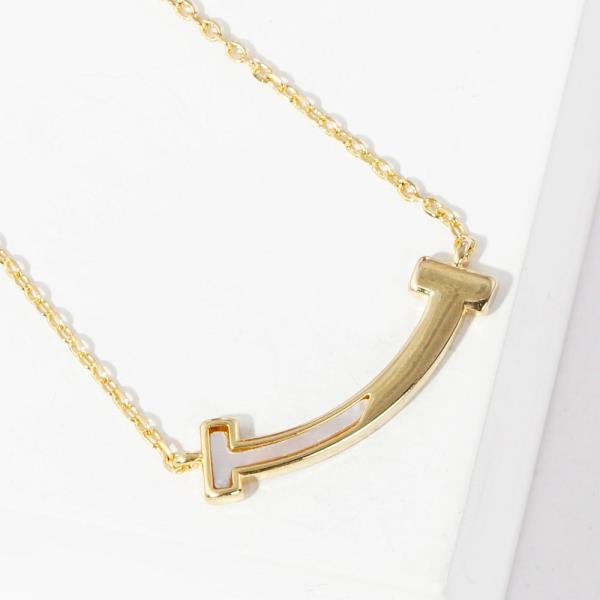 GOLD DIPPED PENDANT NECKLACE