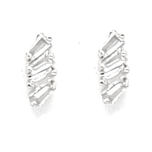 Cubic Zirconia Stud Earring