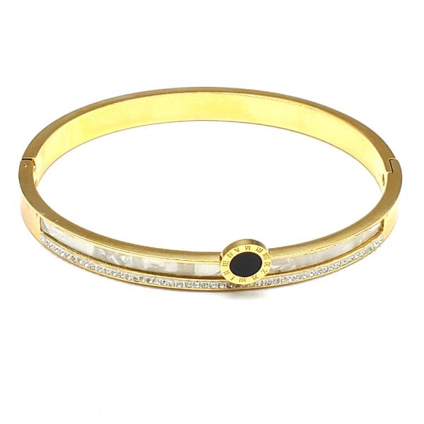 Stainless Steel Hinge Bracelet