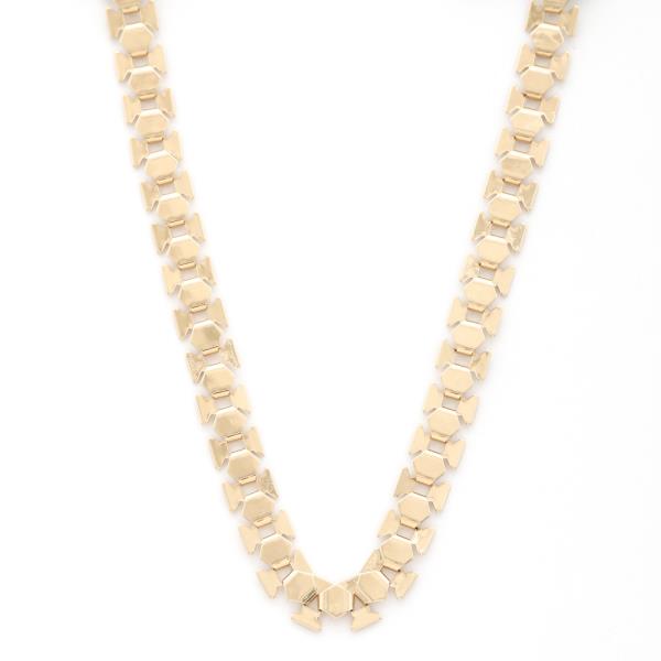 Organic Link Metal Necklace