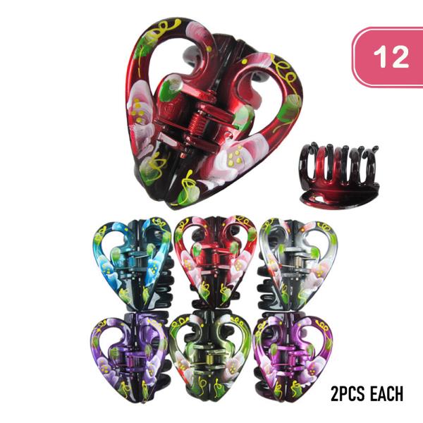 Jaw Hair Clip (12 Units)