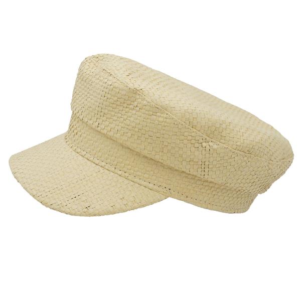 STRAW BAKER BOY HAT