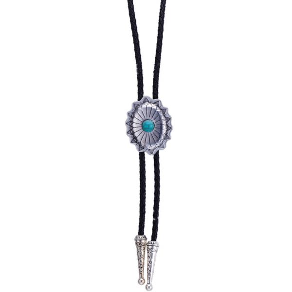 Concho Y Shape Necklace